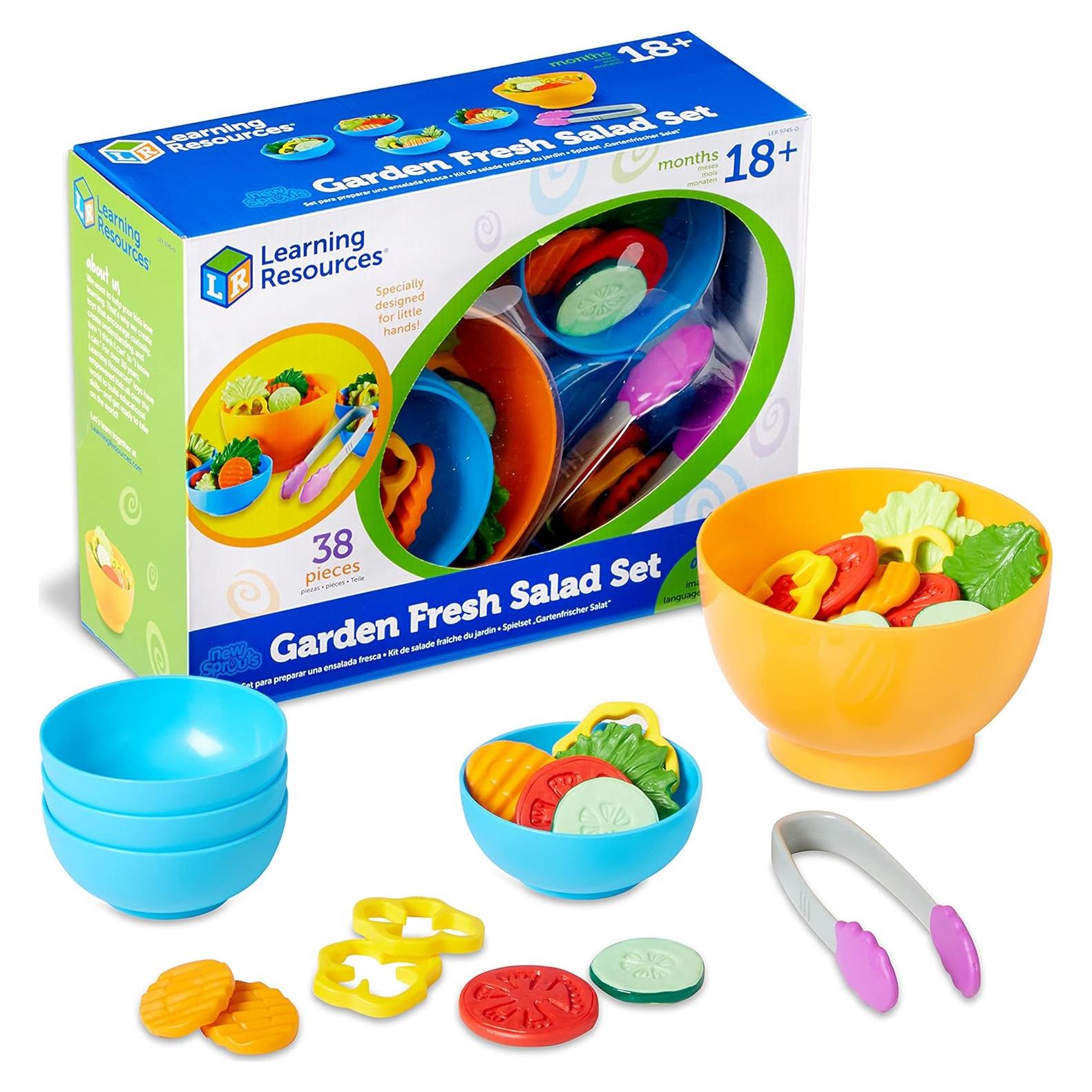 Conjunto de Ensalada Fresca Learning Resources - 38 Piezas