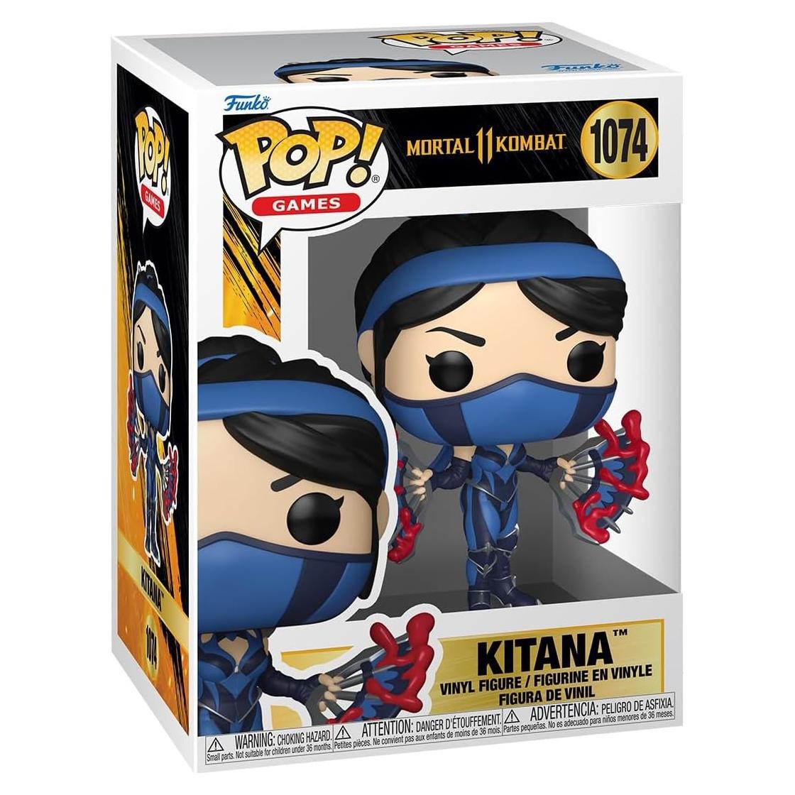 Figura Funko Pop Kitana Mortal Kombat 11 - Vinilo 10.3 cm