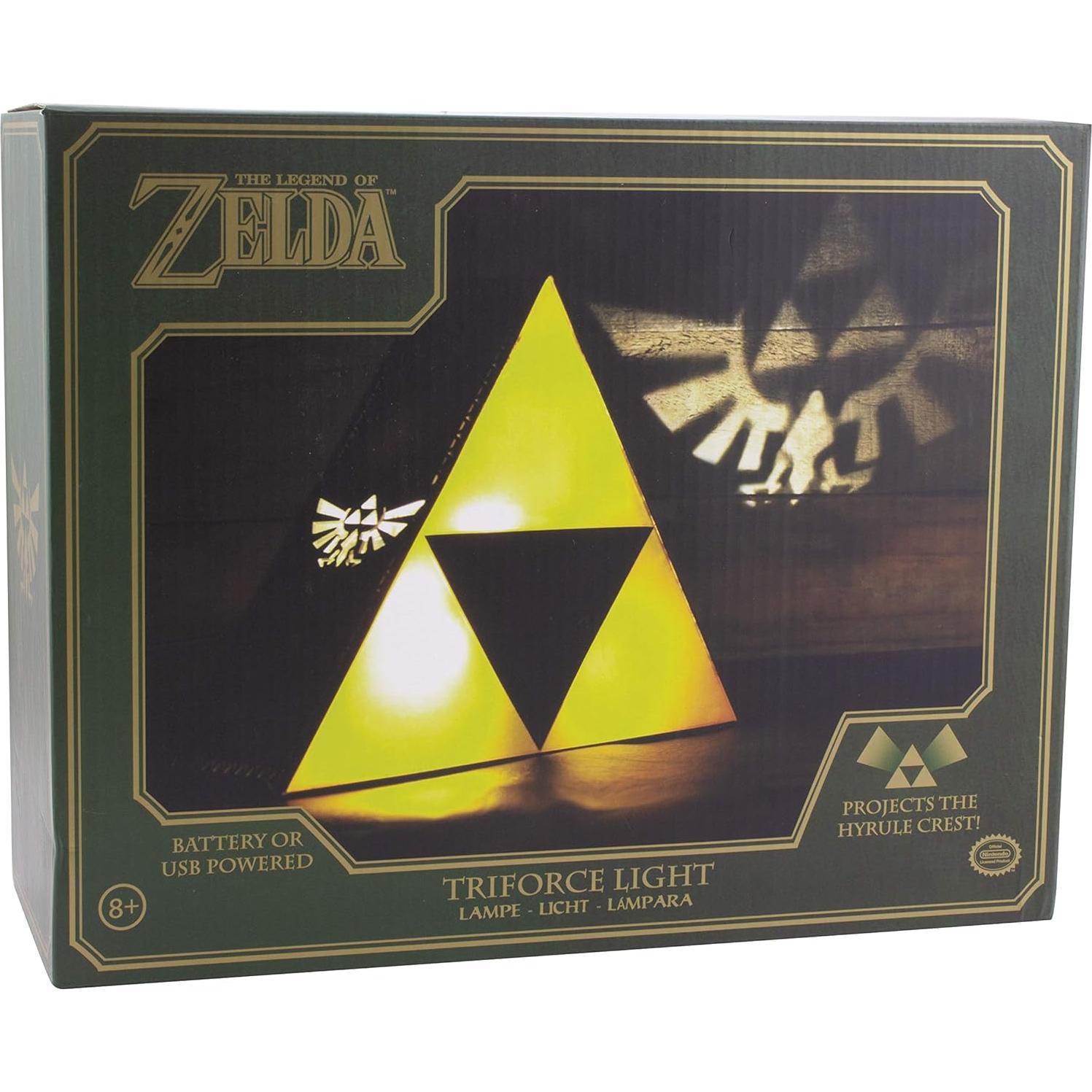 Luz Nocturna Triforce Legend of Zelda Paladone LED 5V
