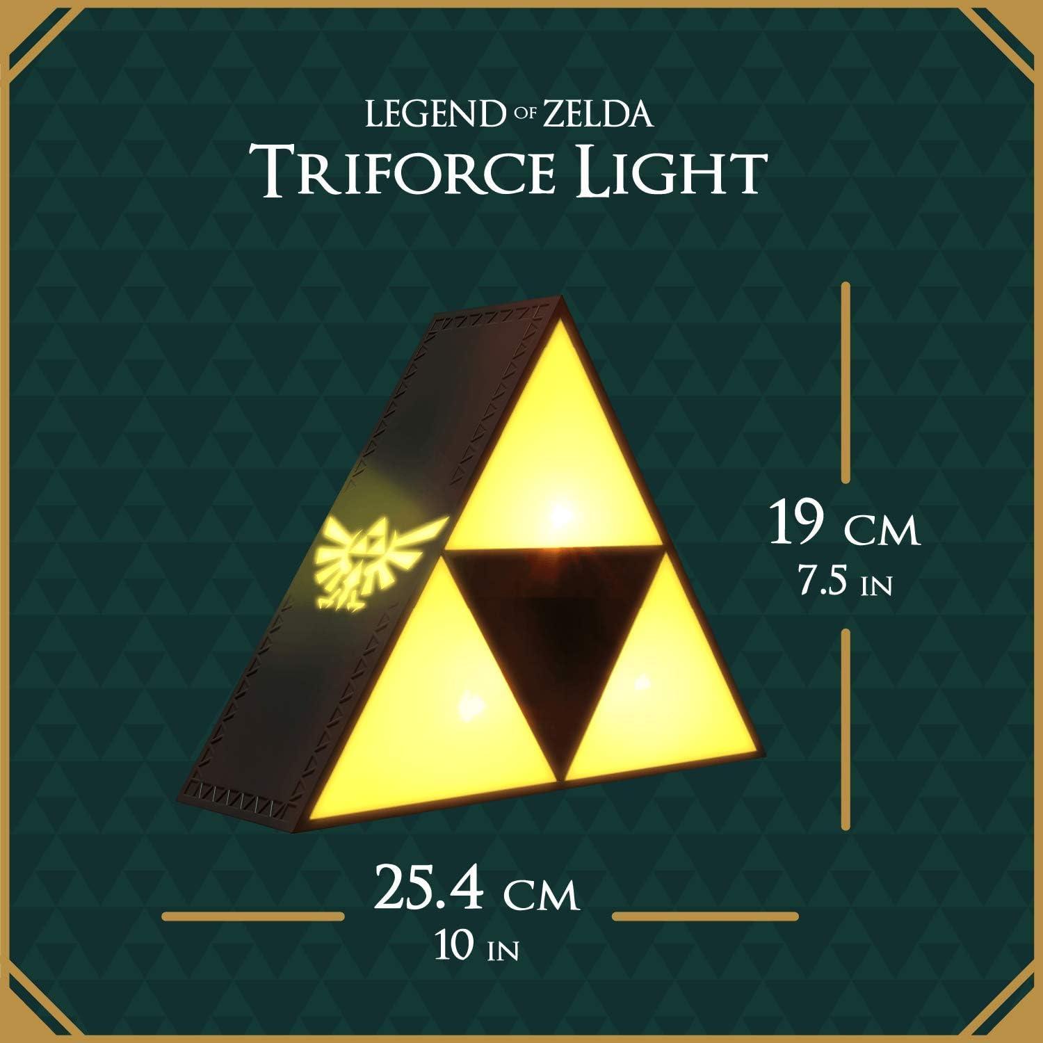 Luz Nocturna Triforce Legend of Zelda Paladone LED 5V