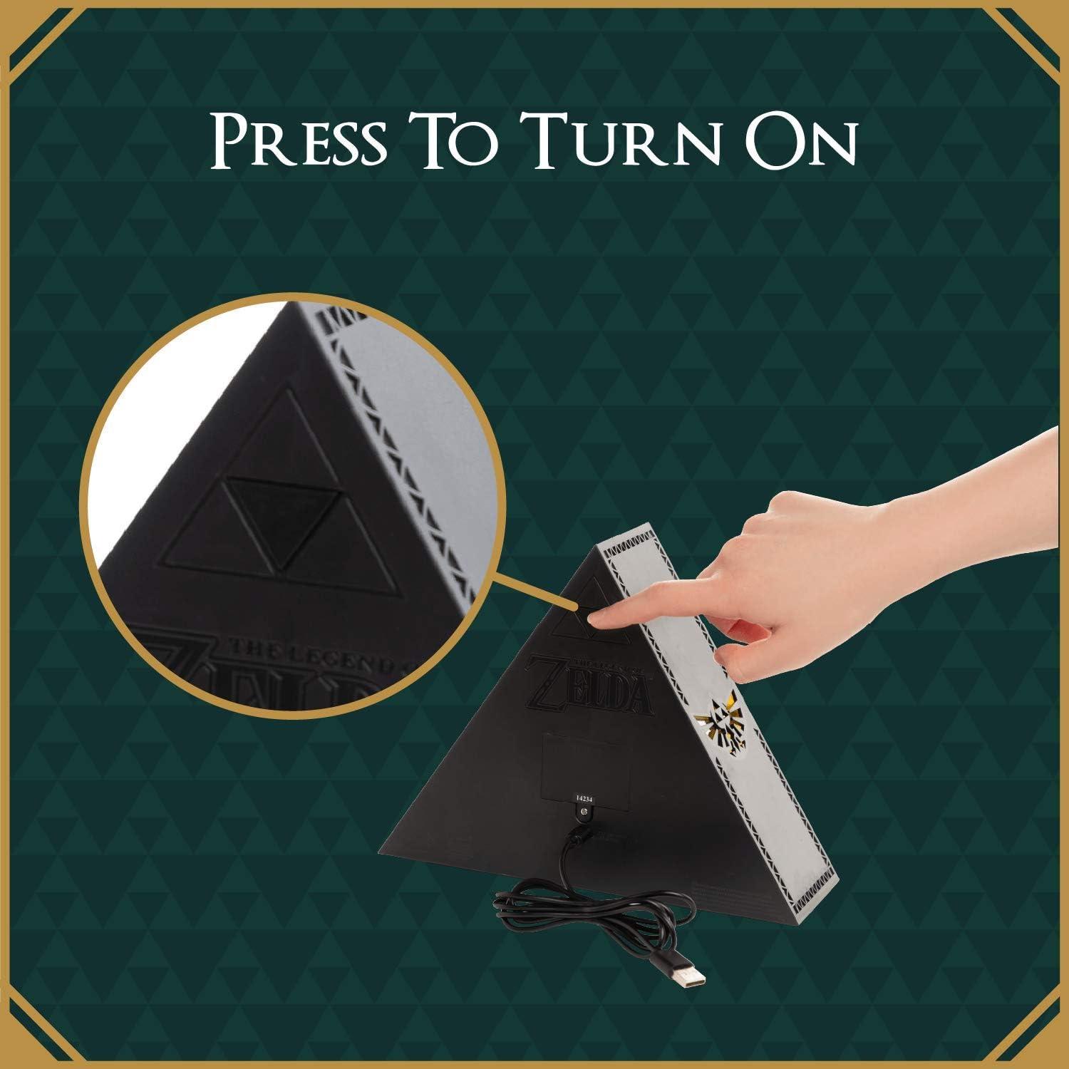 Luz Nocturna Triforce Legend of Zelda Paladone LED 5V