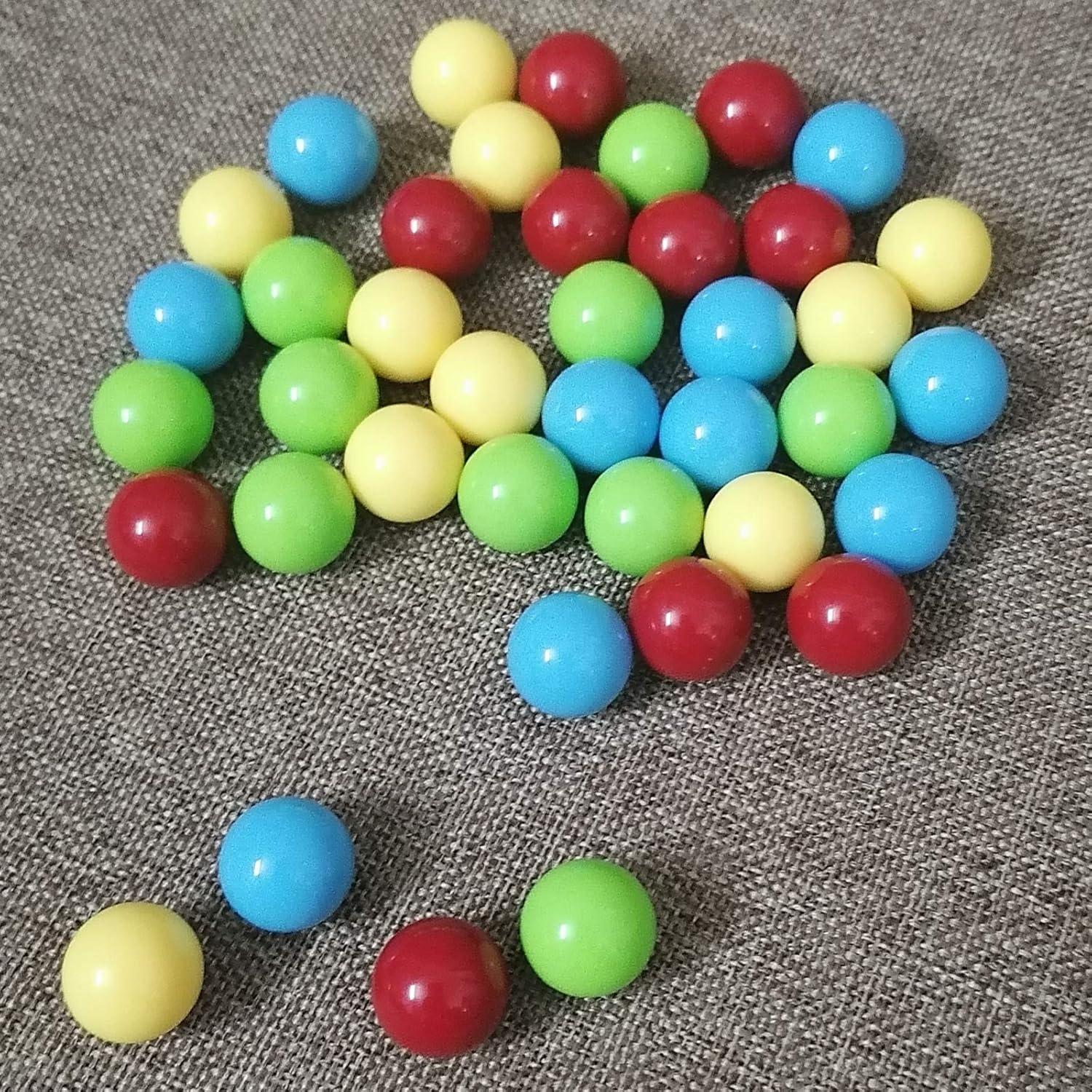 60 Bolas de Repuesto para Hipopótamos Hambrientos - Acrílico 13.5mm