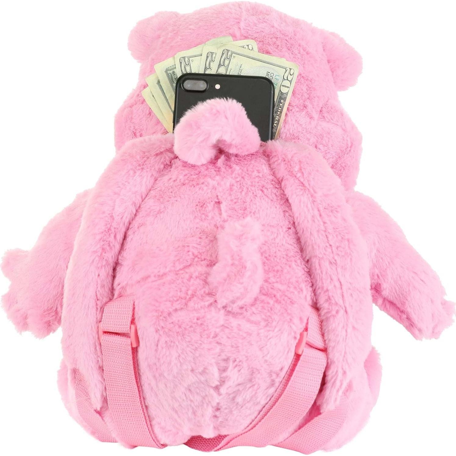 Mochila de Peluche Hipopótamos Hambrientos FUN.COM 43 cm