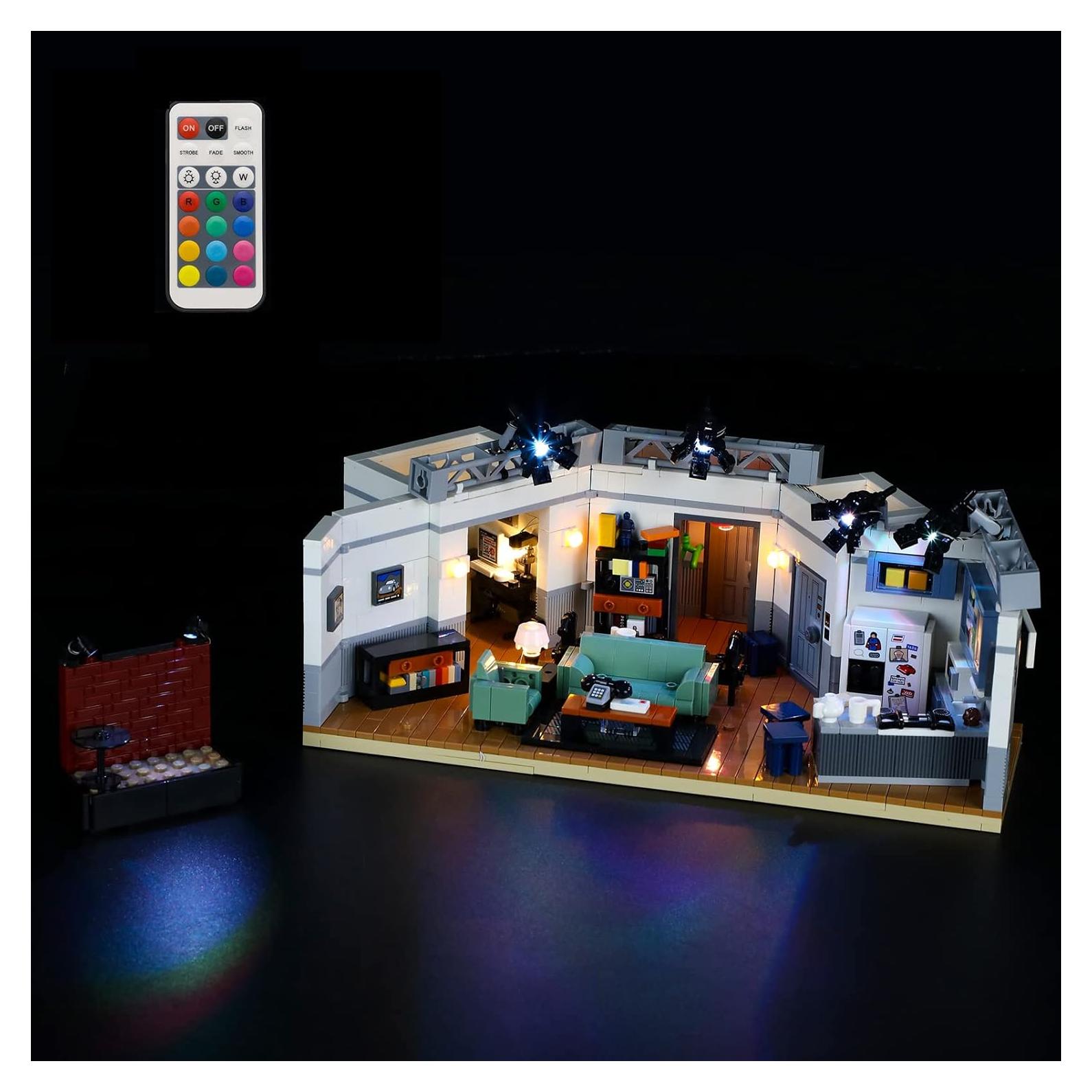 Kit de Luz LED Remota GEAMENT para Lego Seinfeld 21328