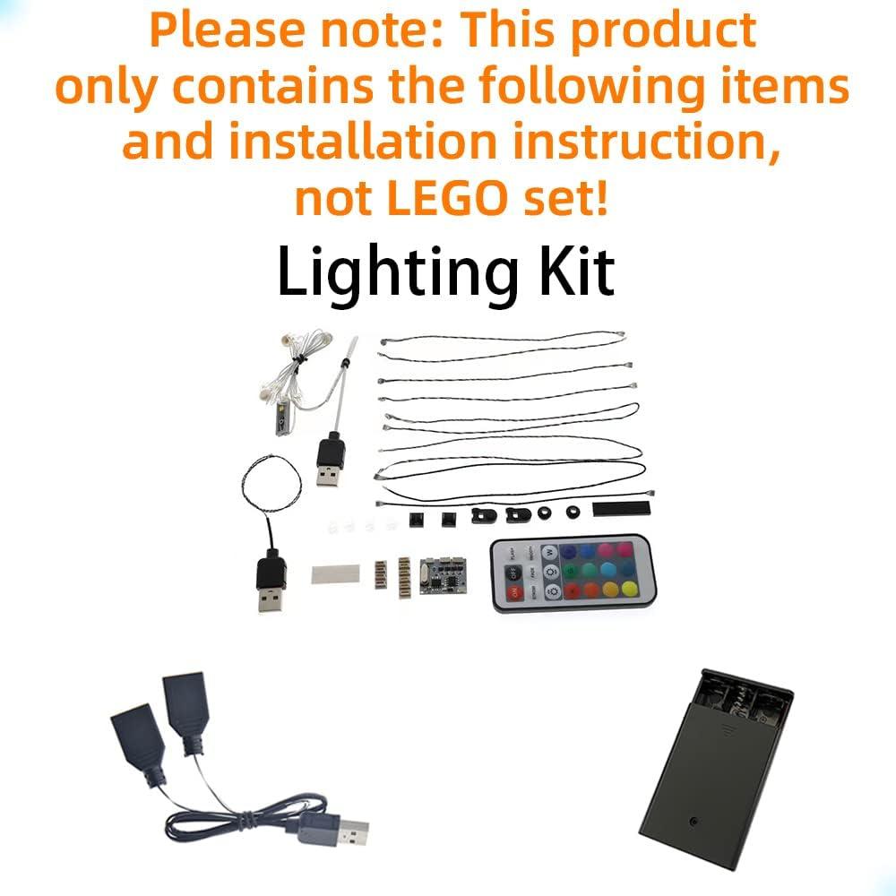 Kit de Luz LED Remota GEAMENT para Lego Seinfeld 21328
