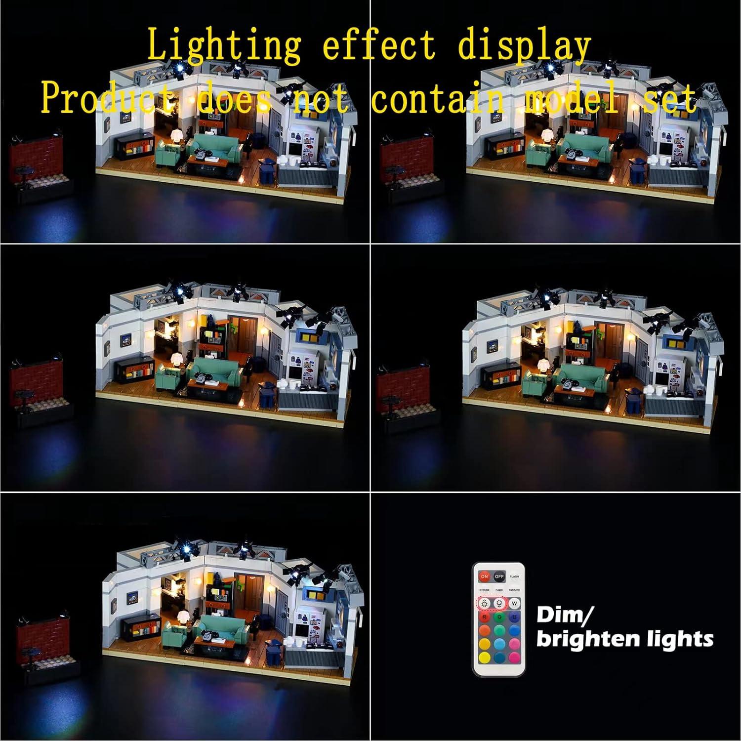 Kit de Luz LED Remota GEAMENT para Lego Seinfeld 21328