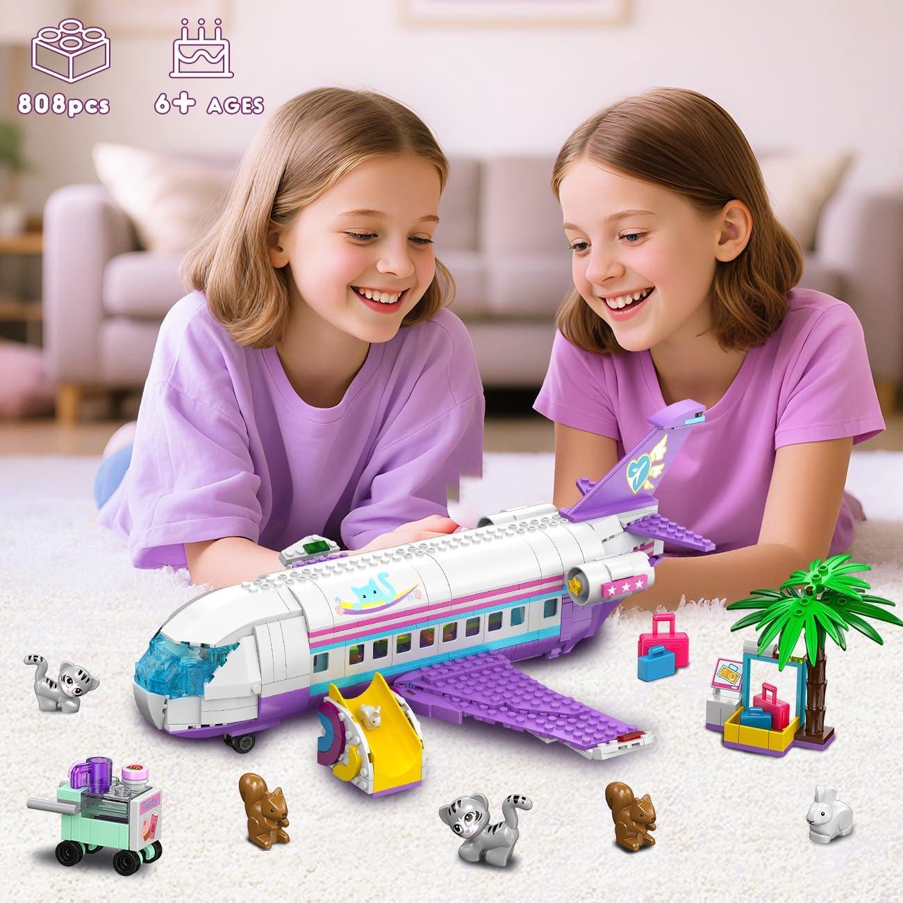 HOGOKIDS Juguete de Construcción 3 en 1 Avián/Bote/Camper 808PCS