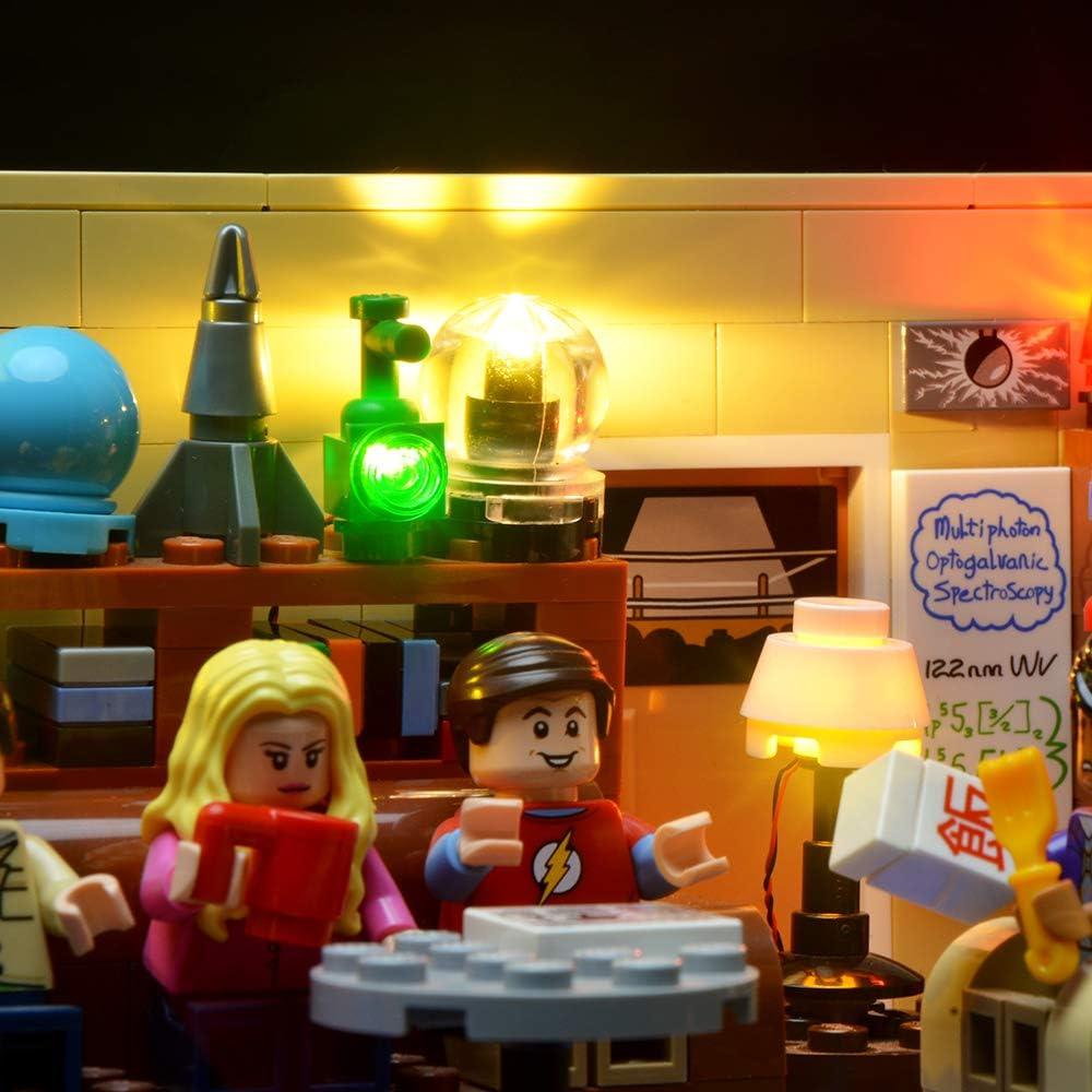Kit de Iluminación LED BRIKSMAX para Lego 21302 Big Bang Theory