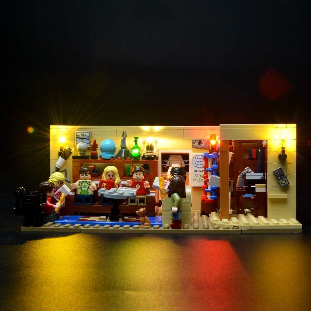 Kit de Iluminación LED BRIKSMAX para Lego 21302 Big Bang Theory