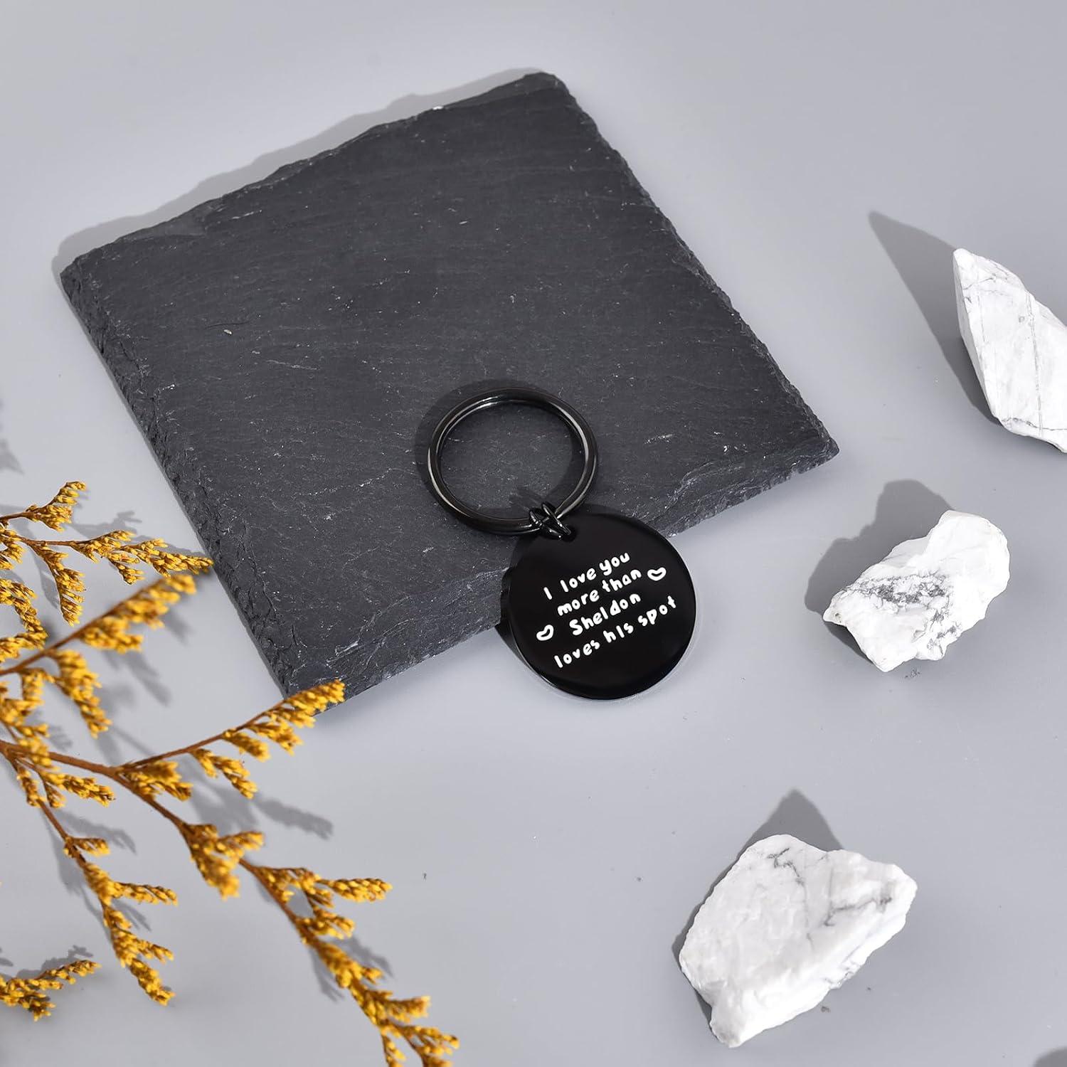 Llave Divertida Big Bang Theory Acero Inoxidable 30mm