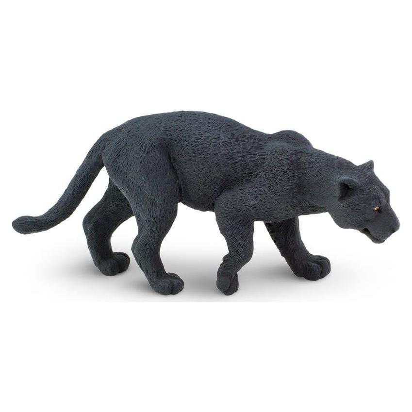 Figurita Jaguar Negro Safari Ltd 10 cm Juguete Educativo