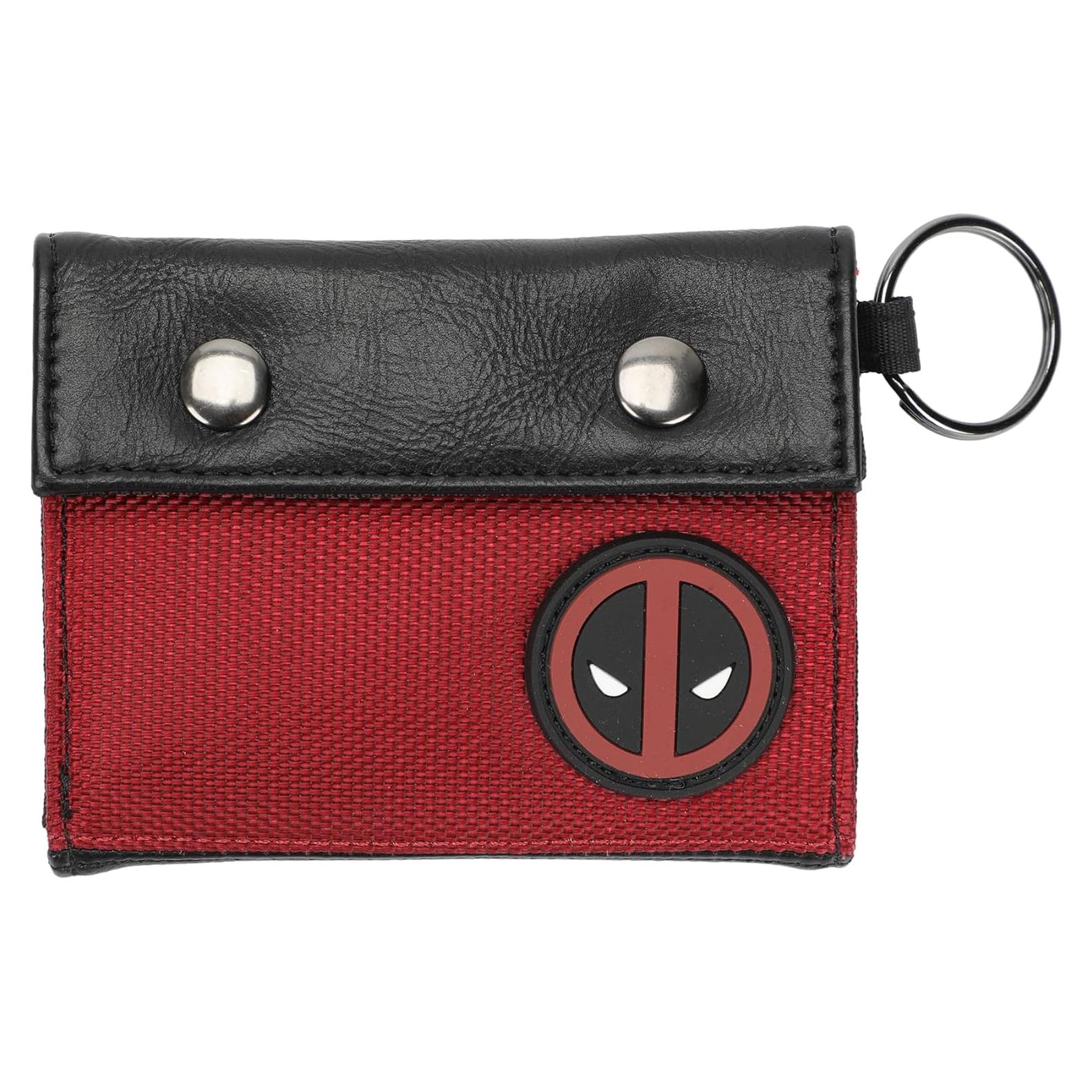Cartera Trifold Marvel Deadpool con Cierre y 5 Ranuras