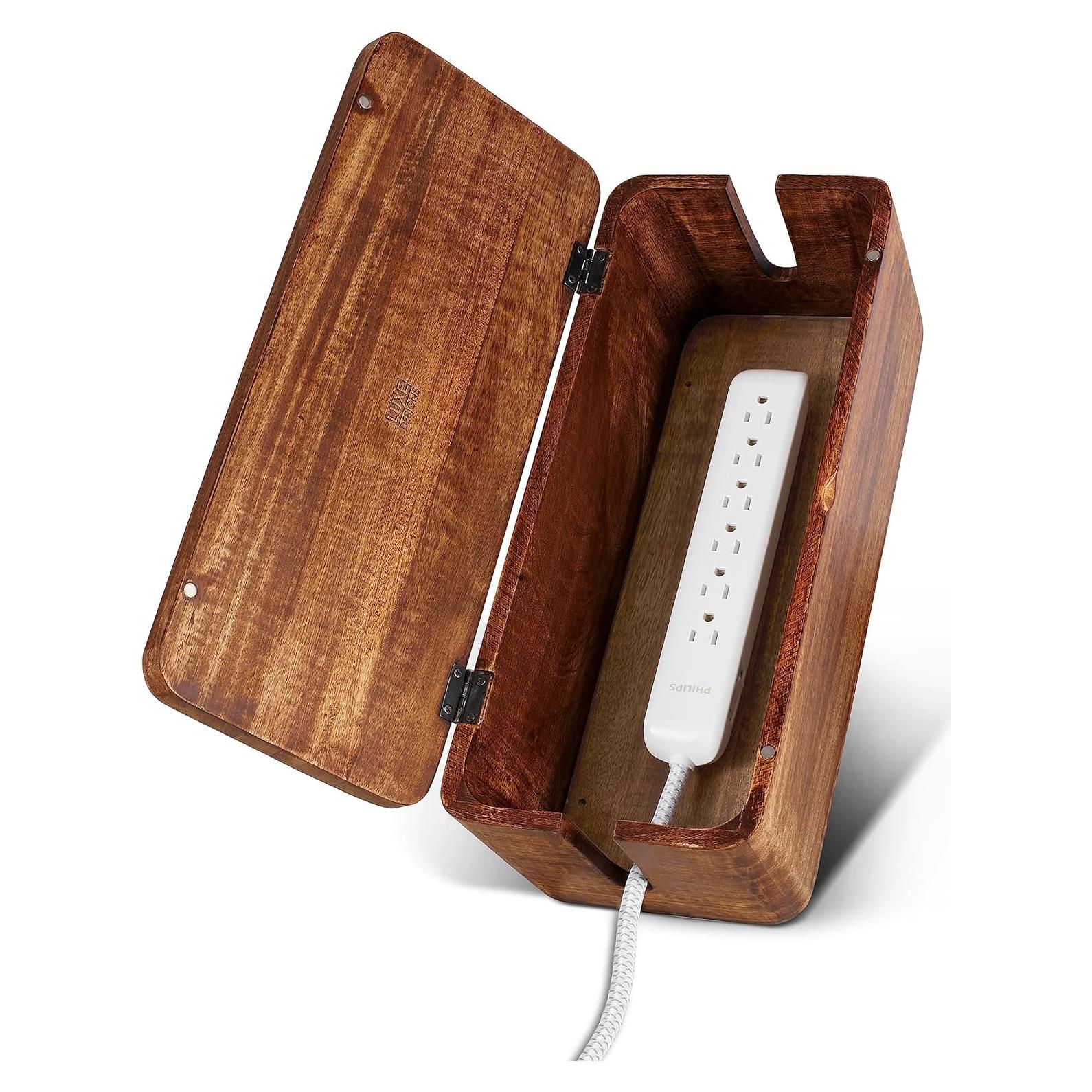 Caja Organizadora de Cables Luxe Designs LEGAZO 39.6x16.8cm