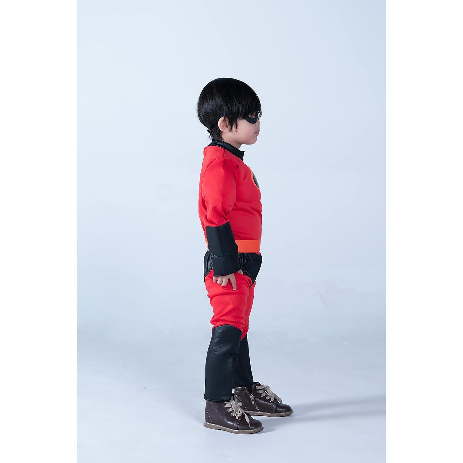 Disfraz musculoso Disney Pixar Dash Los Increíbles 2 Niños 3T-4T