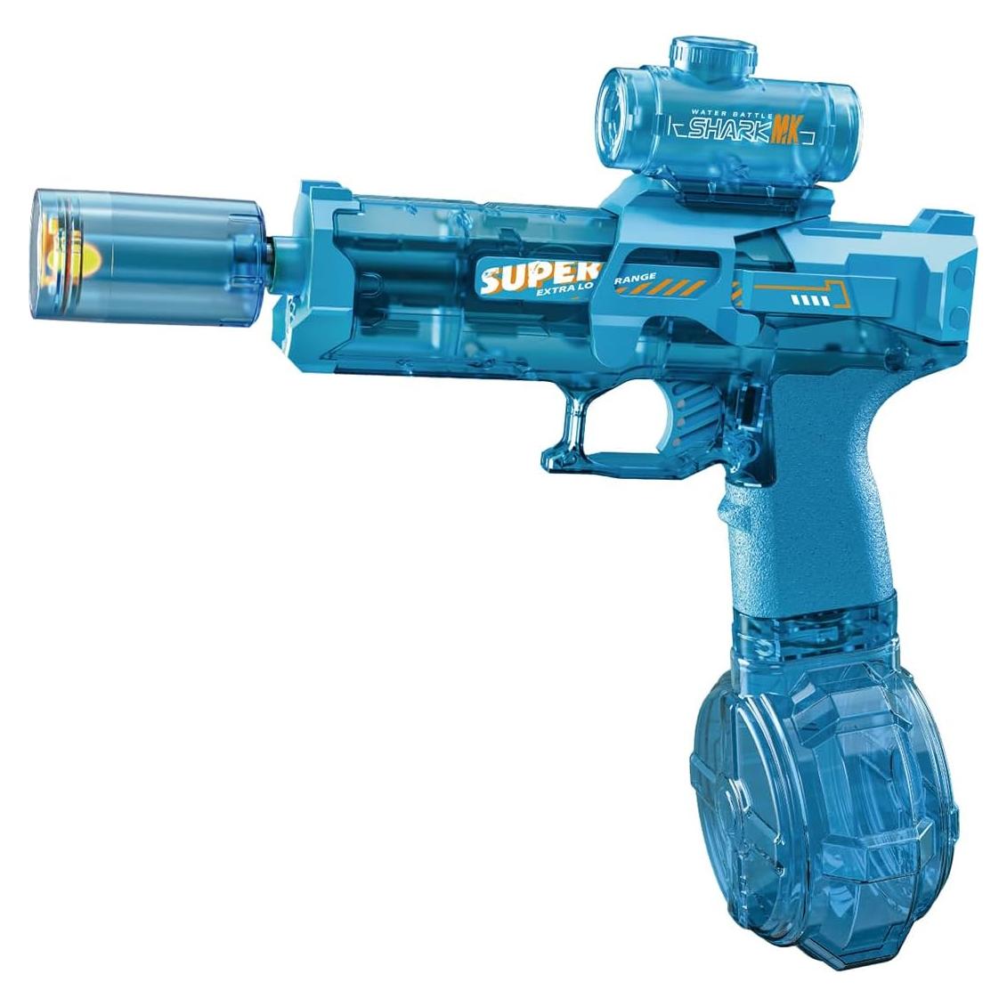 Pistola de Agua Eléctrica Recargable ELPSCGROO Azul 8.53m