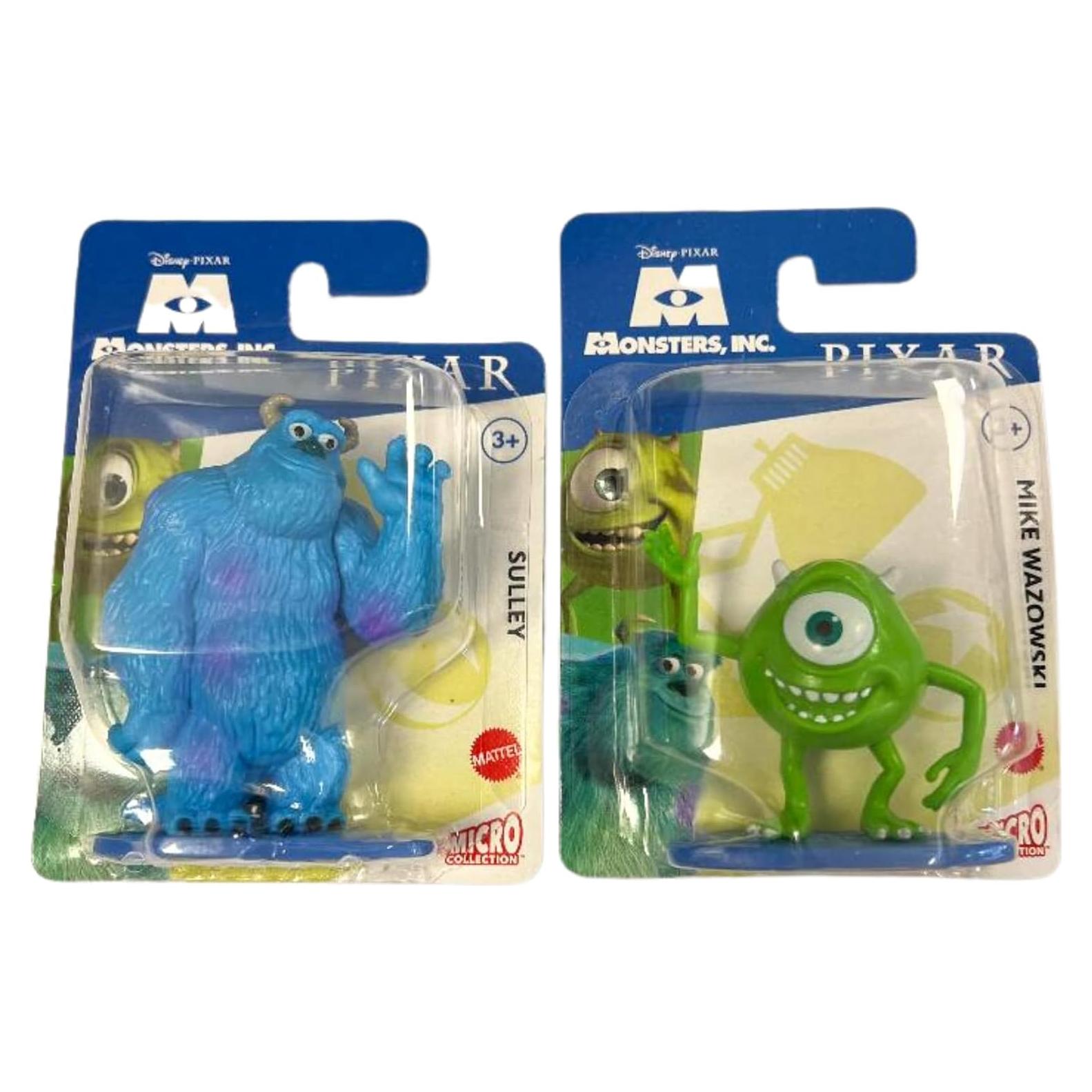Figuras Mini de Pastel Disney Pixar Monsters Inc - Sulley y Mike