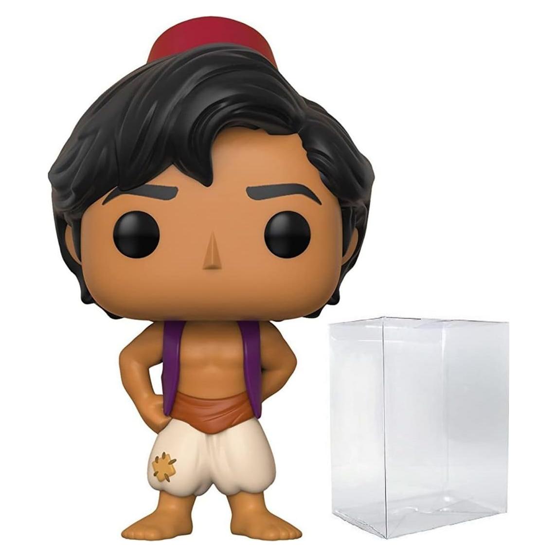 Figura de Vinilo Pop! Disney Aladino Funko 9.5 cm con Funda