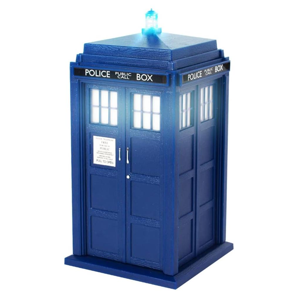 Altavoz Bluetooth FAMETEK TARDIS 15.24 cm con Sonido de Doctor Who