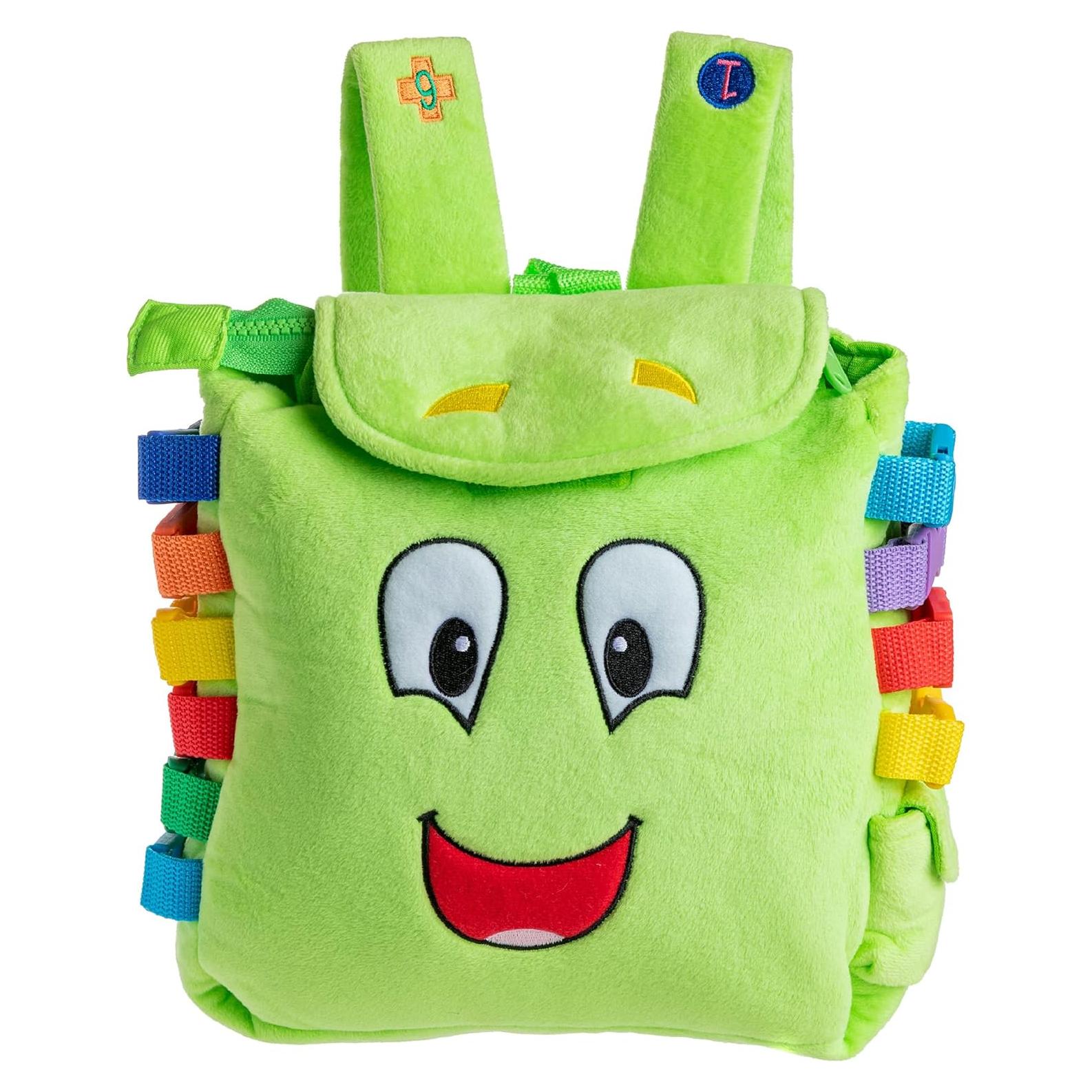 Mochila de Actividades Buddy Buckle Toys - Juguete Educativo