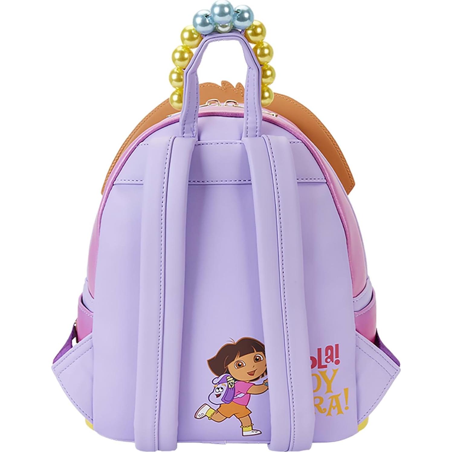 Mochila Mini Loungefly Dora la Exploradora Negra 11.4x26.7cm