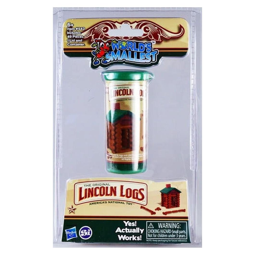 Troncos de Lincoln Miniatura Hasbro - 49 Piezas para Construir