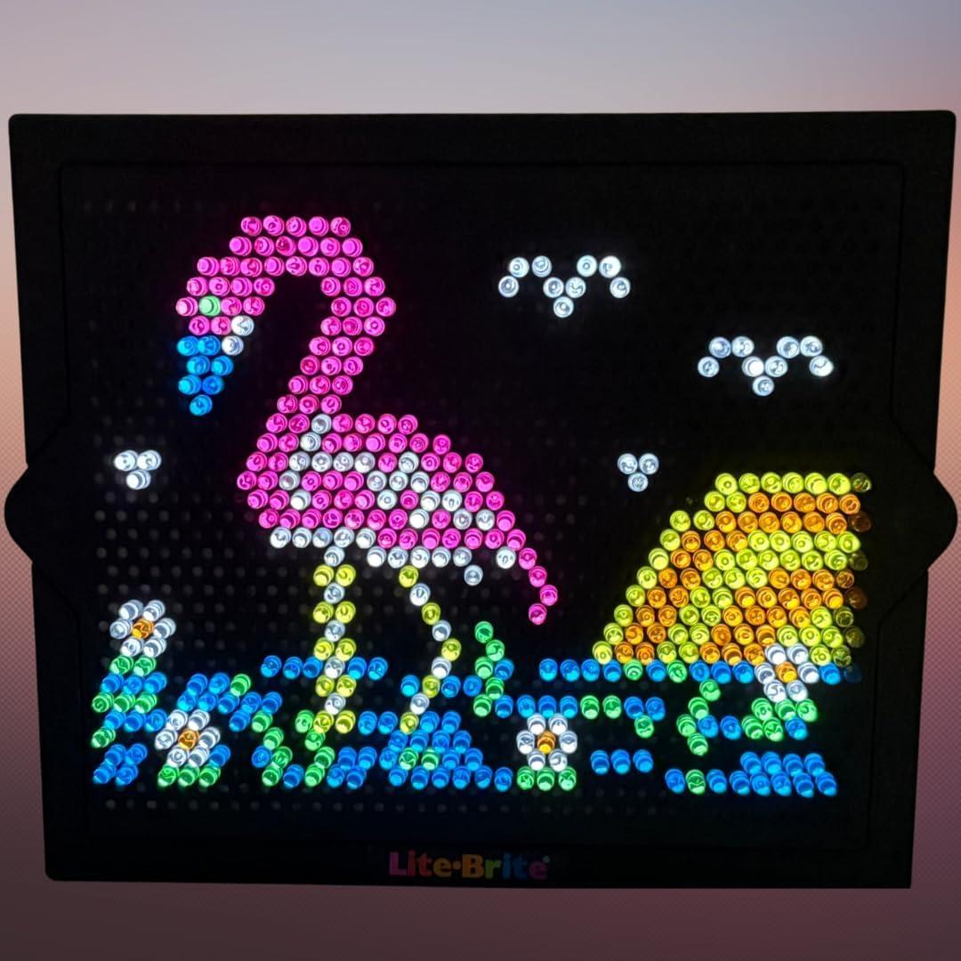 Plantillas de recarga Lite Brite HD IllumiPeg - 10 diseños animales