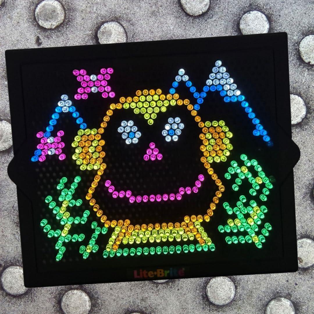 Plantillas de recarga Lite Brite HD IllumiPeg - 10 diseños animales