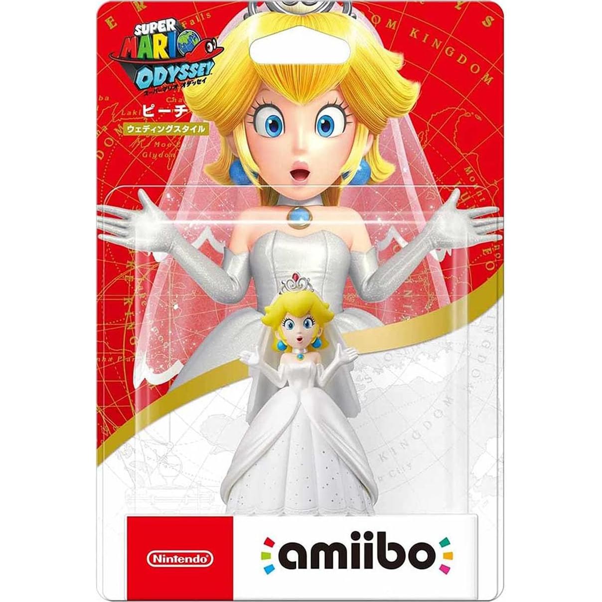 Amiibo Peach Super Mario Odyssey Nintendo 130g