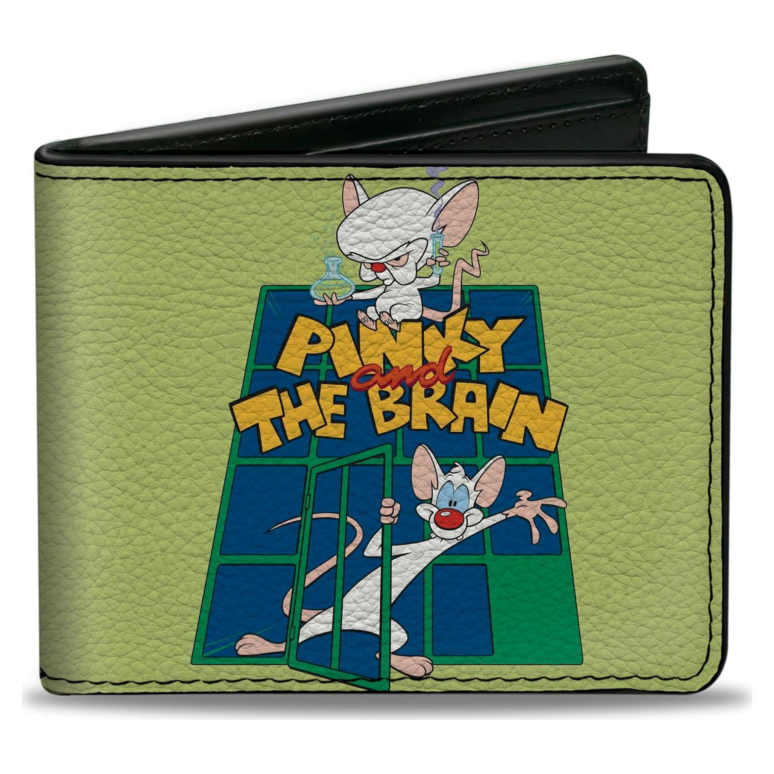 Cartera Bifold Animaniacs Buckle-Down Cuero Vegano 10x8cm