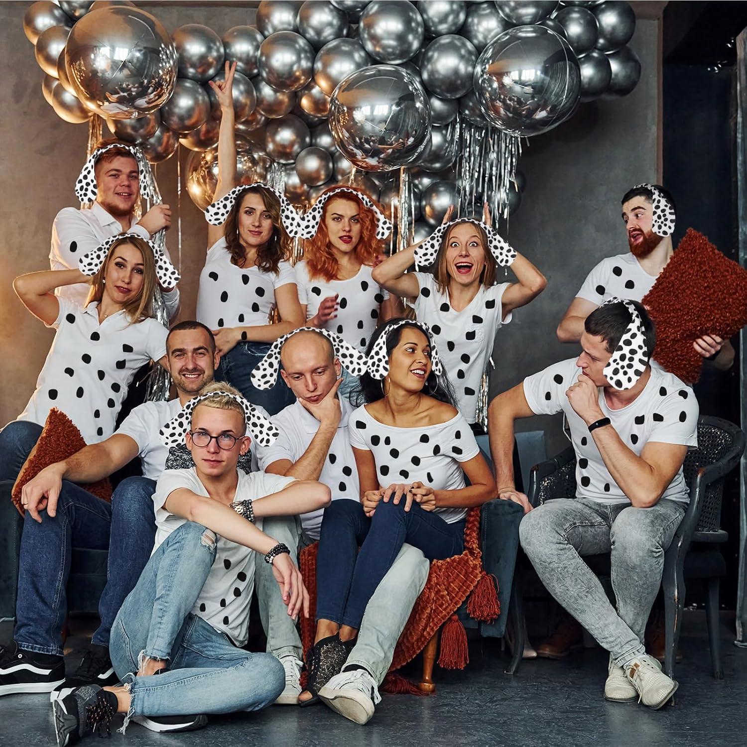 42 Accesorios de Perro Dálmata Diadema y Pegatinas DIY