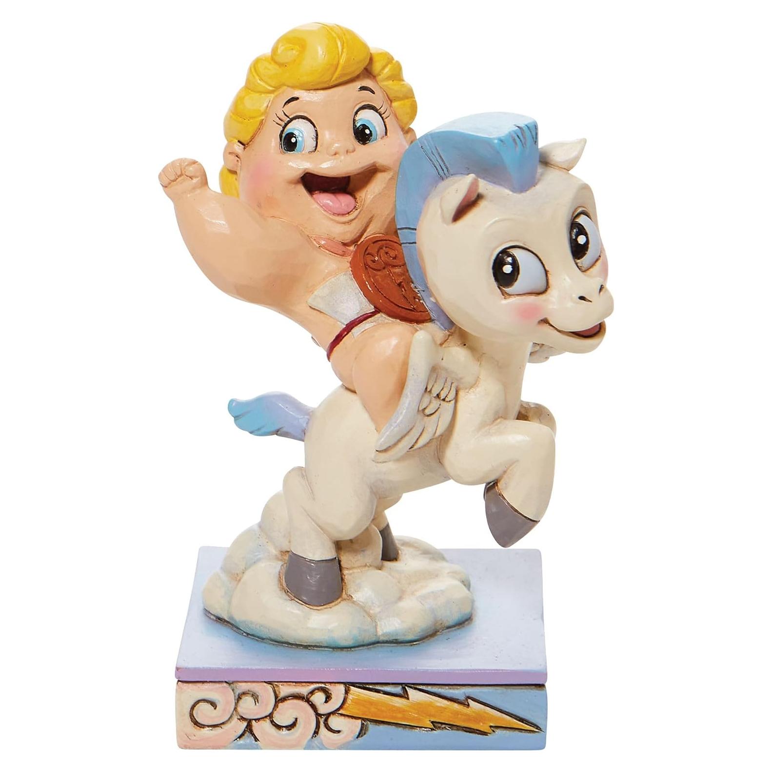 Figurita Enesco Jim Shore Hércules y Pegaso 14.6 cm