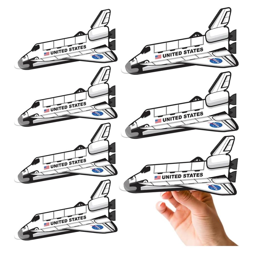 Set de 24 Planeadores Espaciales ArtCreativity - Juguetes Voladores de Espuma