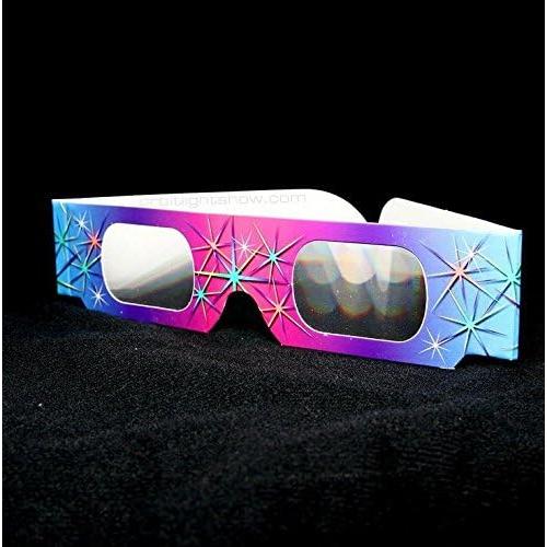 Gafas de Difracción de Fuegos Artificiales Rainbow - 51 Unidades