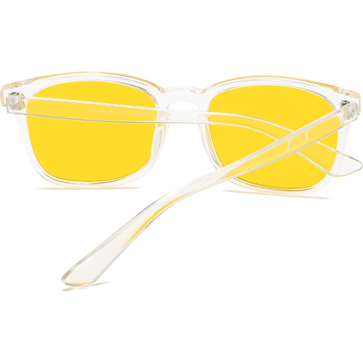 Gafas de Visión Nocturna UV400 Antirreflejo Ligeras para Conducir