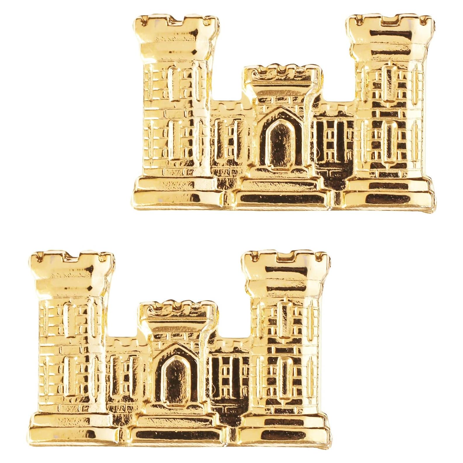 Insignia de Rama Oficial Ejército EE. UU. Ingeniero Brite