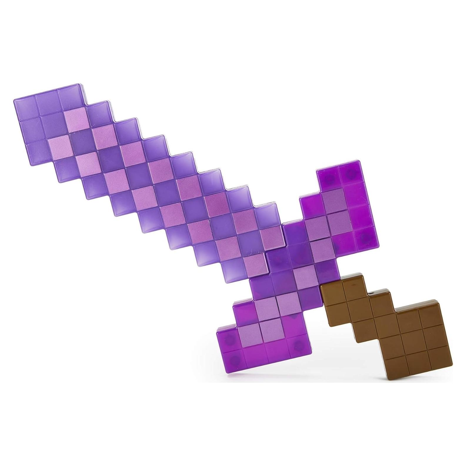 Espada de Diamante Minecraft Mattel 24.8x2.54x46.99cm