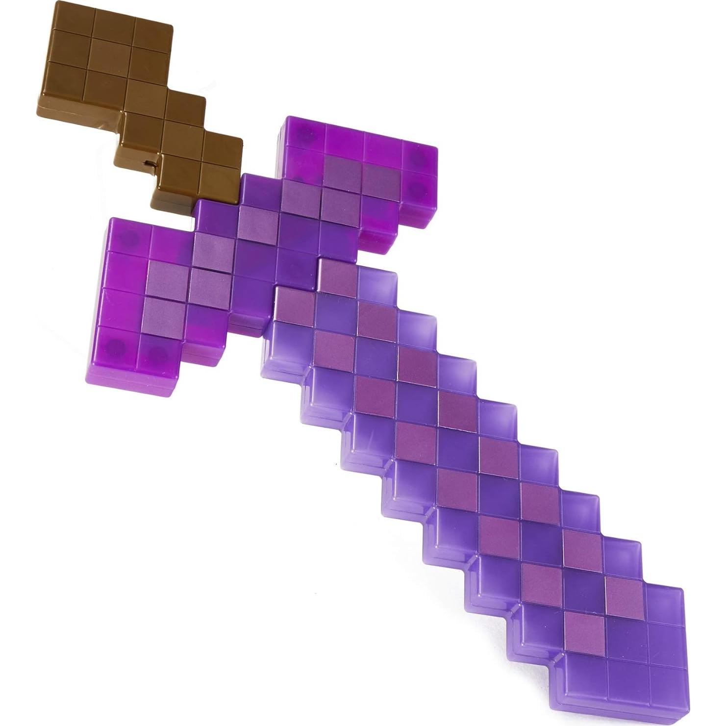 Espada de Diamante Minecraft Mattel 24.8x2.54x46.99cm