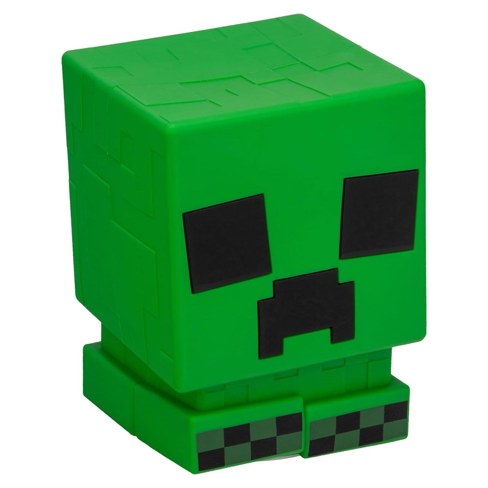 Lámpara Creeper SquishyGlo Paladone Verde Recargable 15cm