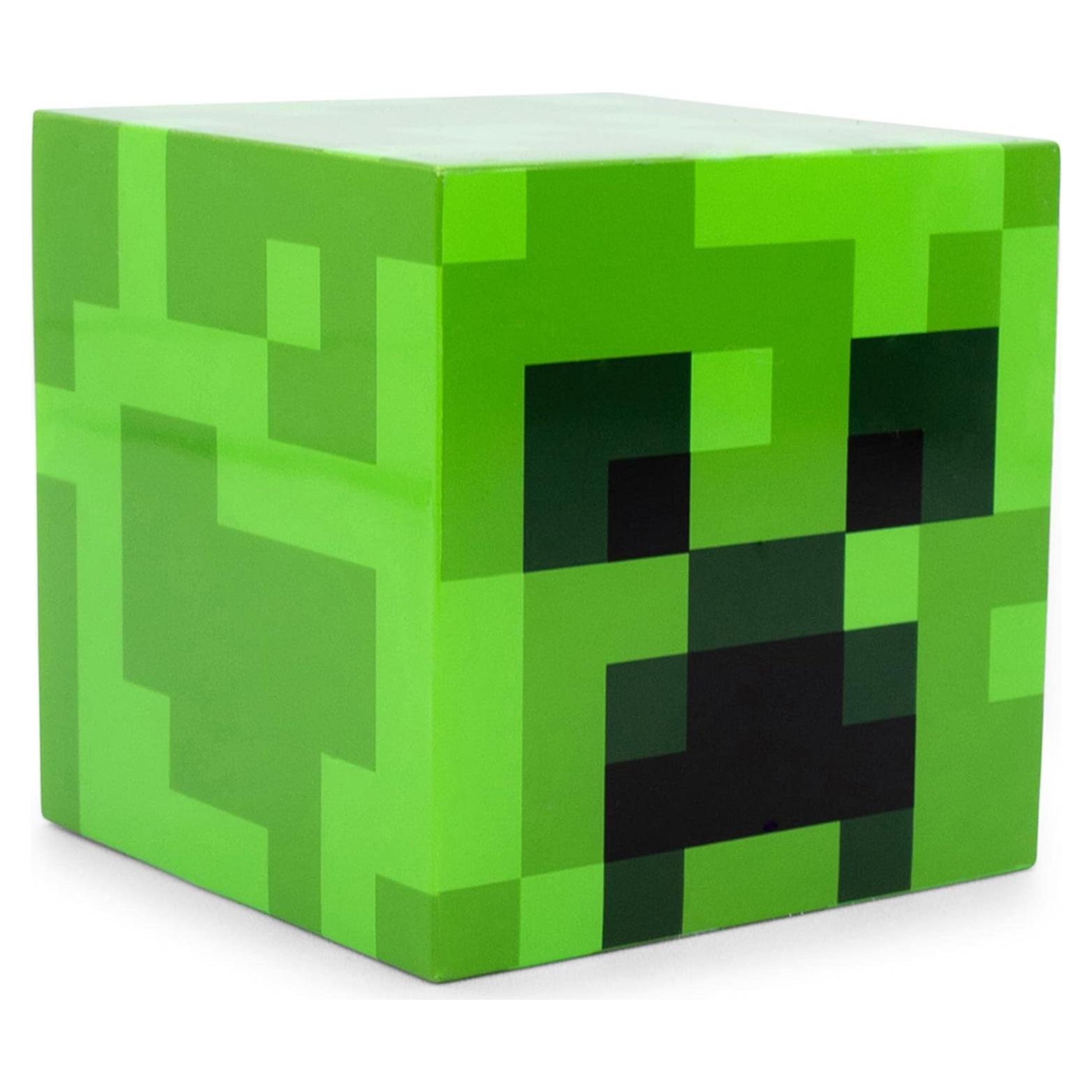 Luz Nocturna Creeper Minecraft LED con Sensor Automático 18cm