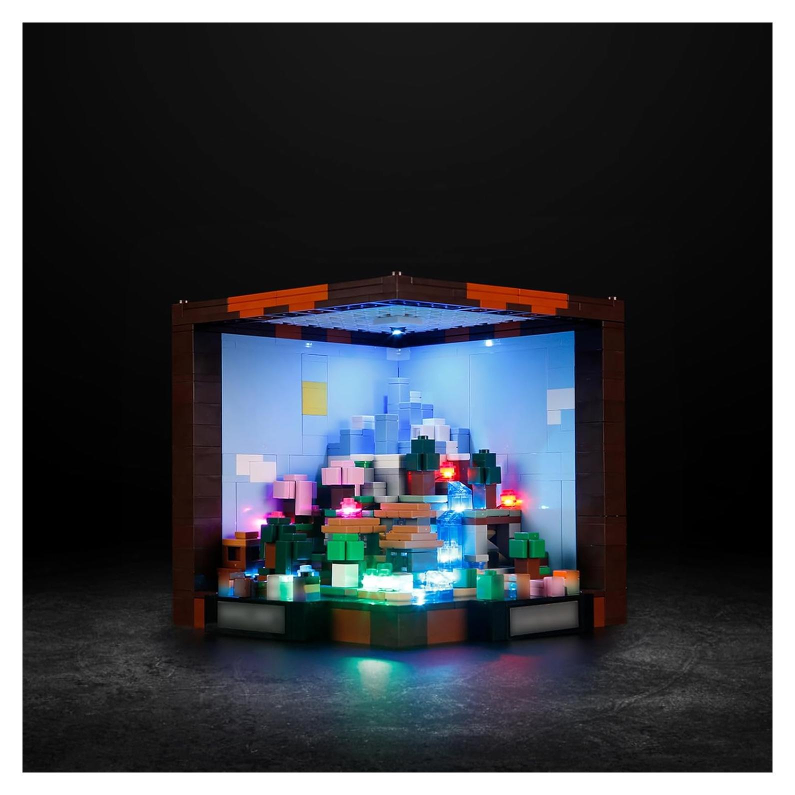 Luz LED Vaodest para LEGO 21265 Mesa de Trabajo 5V