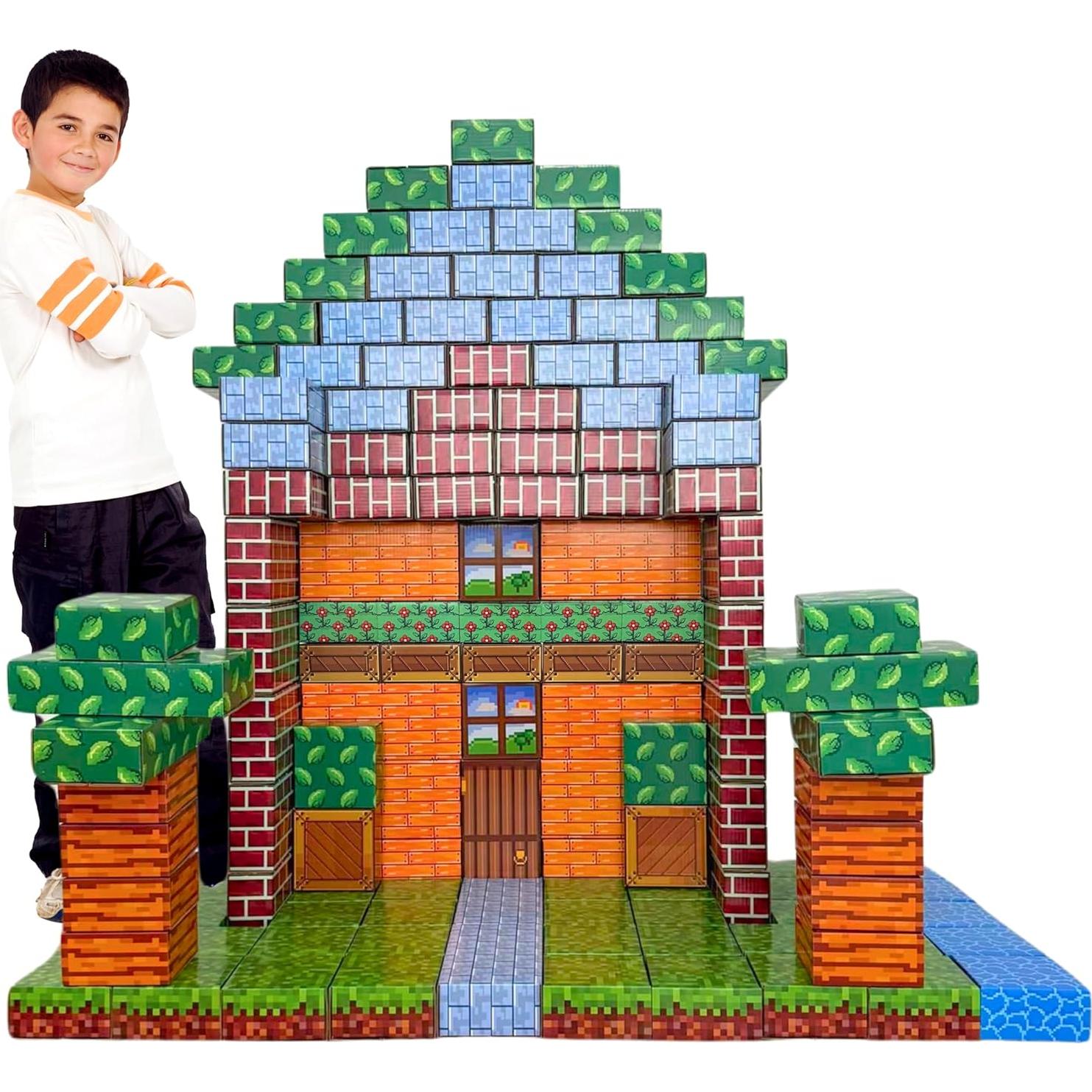 Bloques de Construcción Jumbo PixelStackers 100 Cartón 16.4 kg