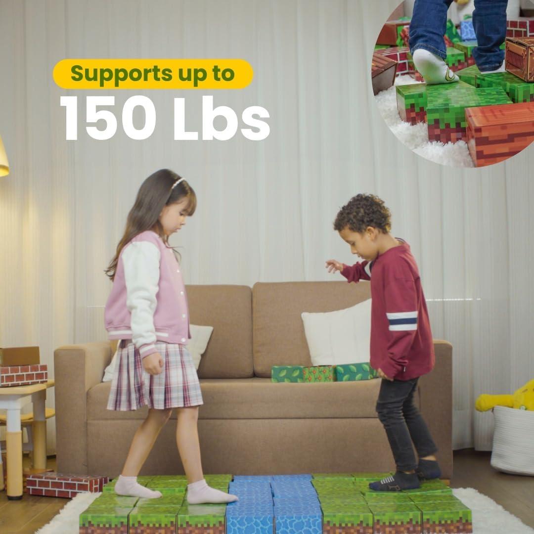 Bloques de Construcción Jumbo PixelStackers 100 Cartón 16.4 kg