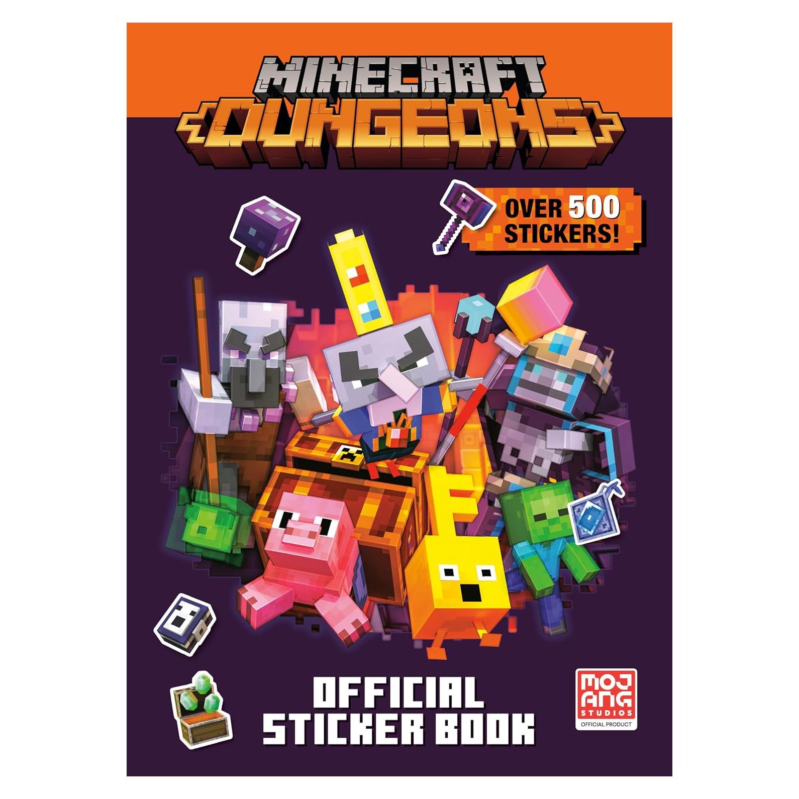 Minecraft Official Dungeons Sticker Book (Minecraft)