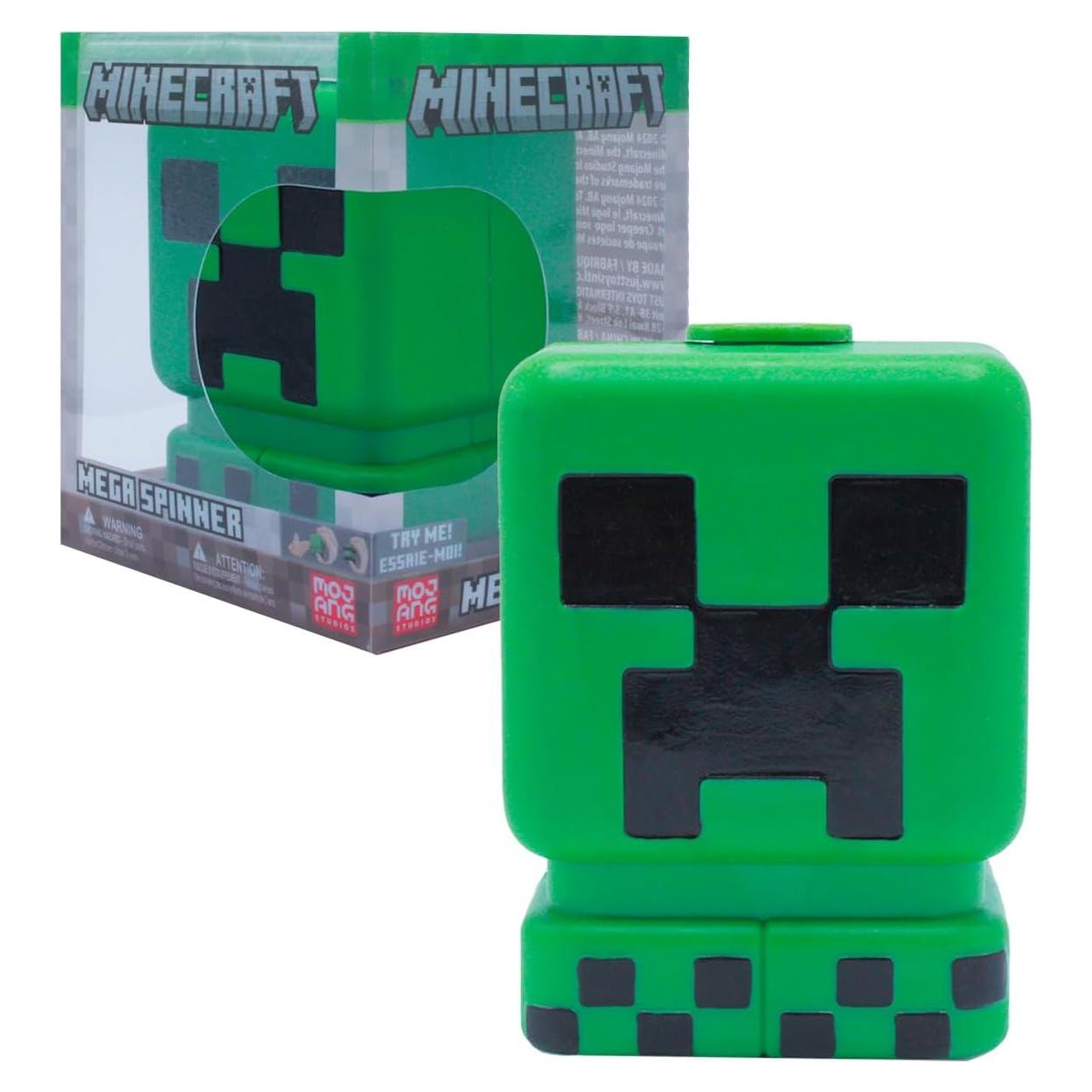 Fidget Spinner Mega Minecraft Creeper Just Toys 10.16 cm