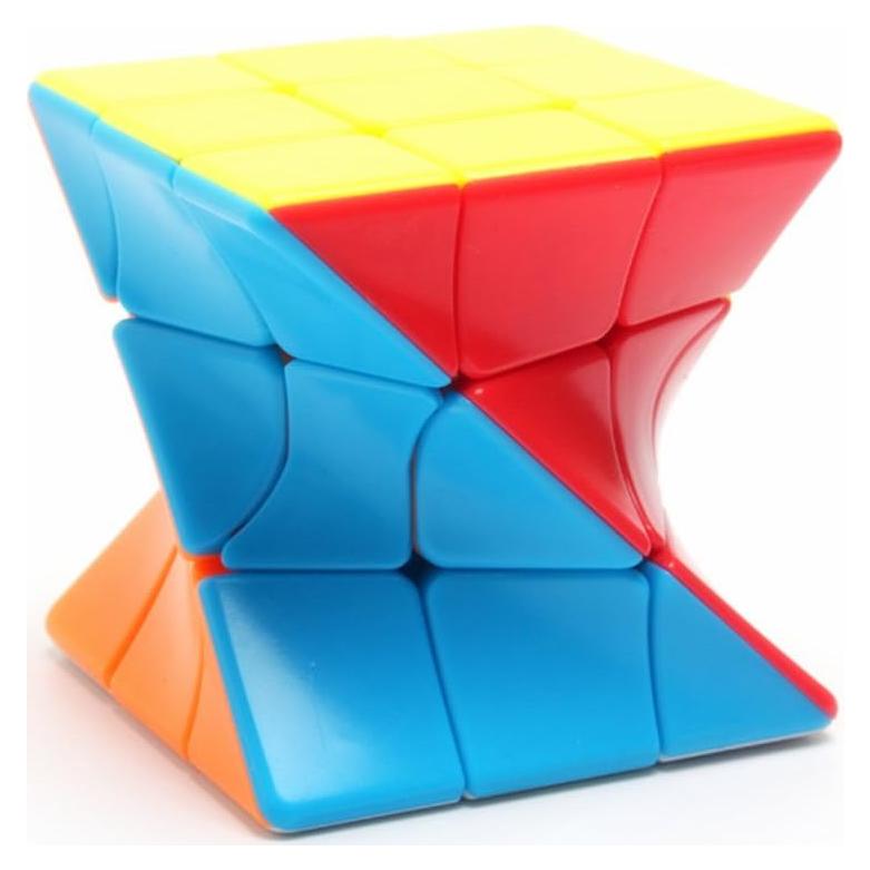 Cubo Twist 3x3 CuberSpeed sin pegatinas - Colores brillantes
