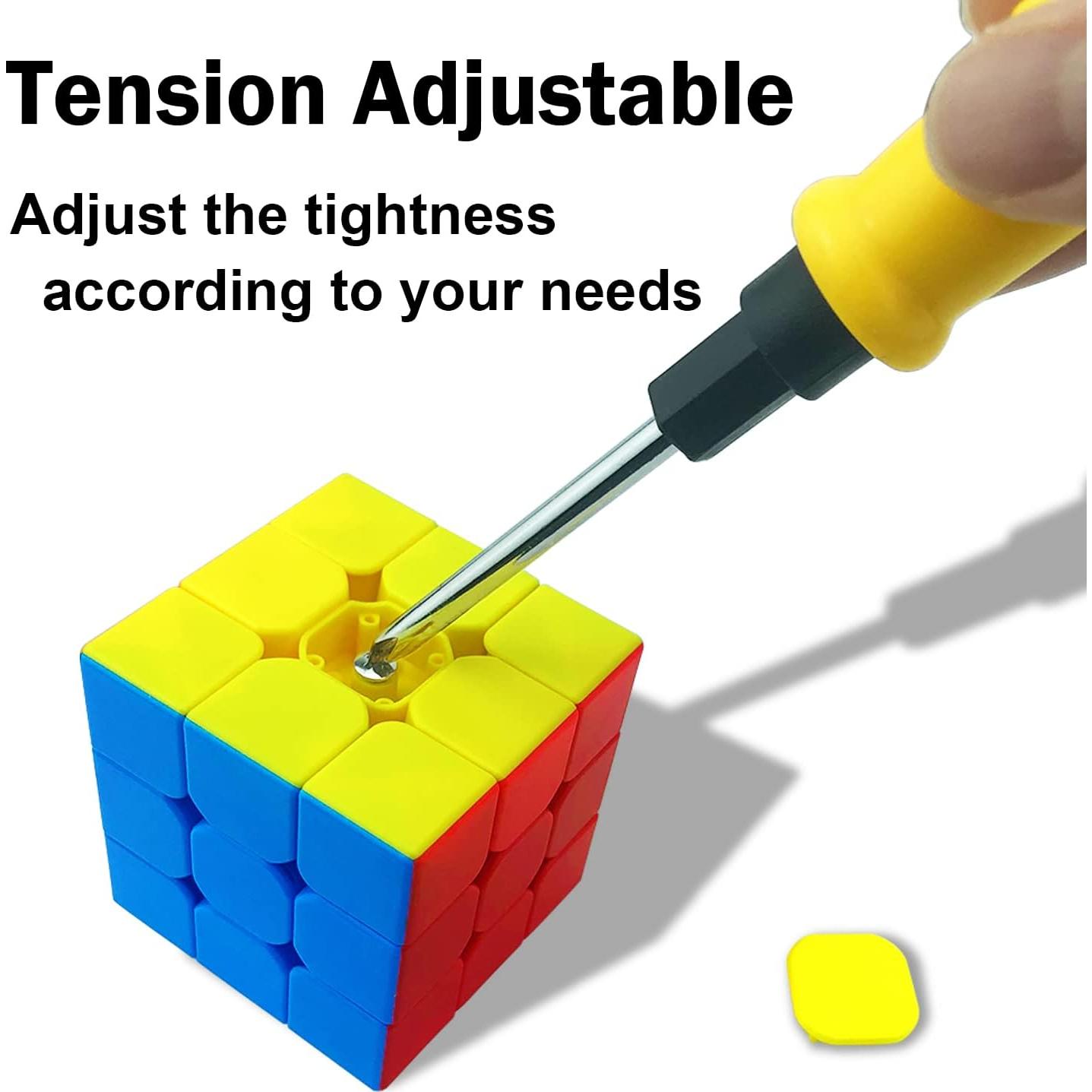 Juego de 6 Cubos Rápidos 3x3x3 Ella Dream - Giro Suave