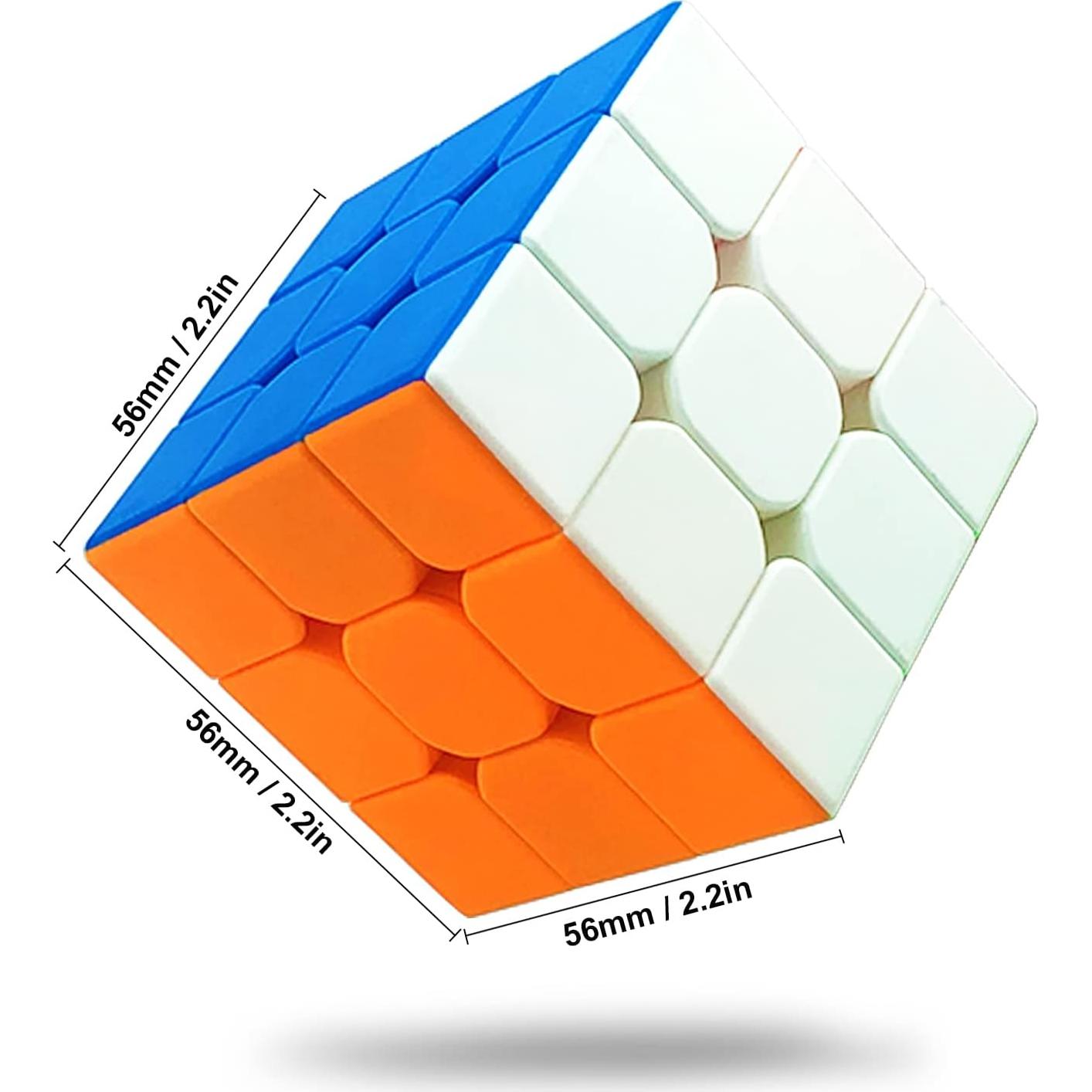 Juego de 6 Cubos Rápidos 3x3x3 Ella Dream - Giro Suave
