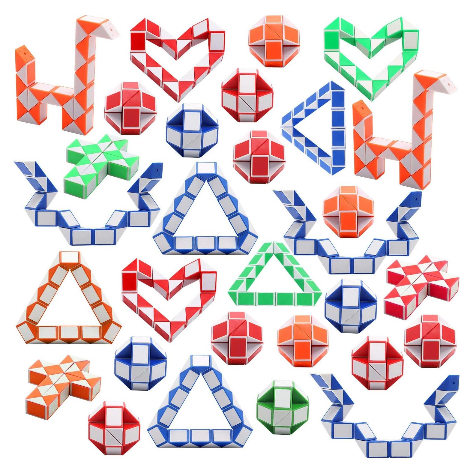 Paquete de 30 Cubos Mágicos de Velocidad Yeetec 21.8 cm