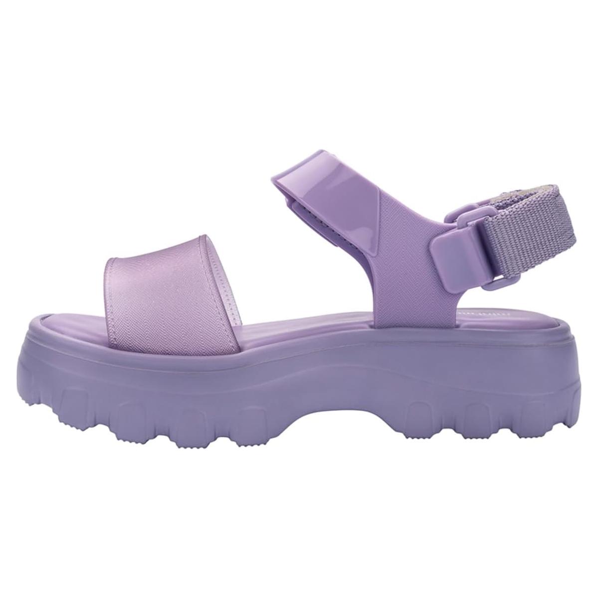 Sandalias Mini Melissa Kick Off para Niñas - Gelatina Lila