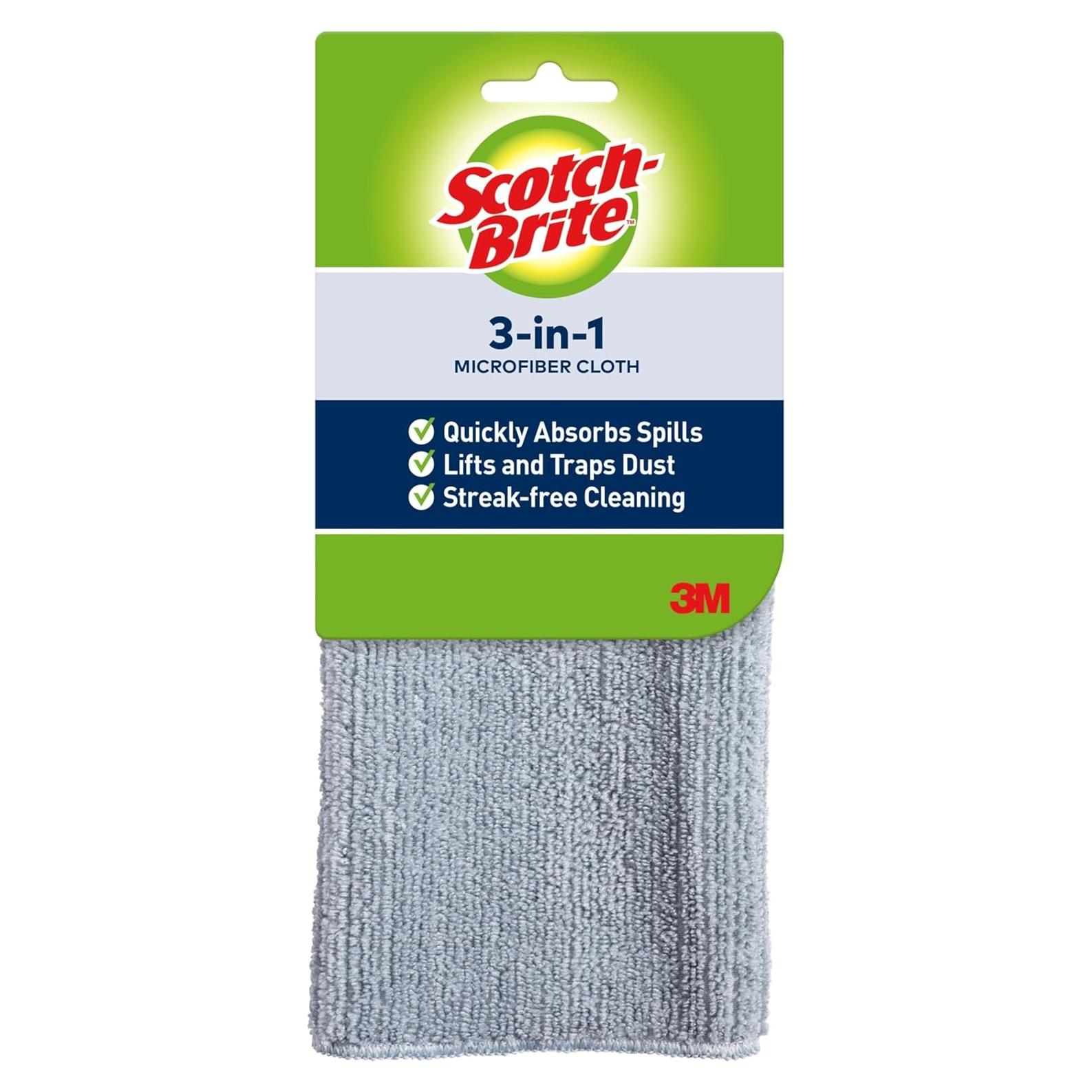 Paño de Cocina Microfibra 3-en-1 Scotch-Brite 29x31 cm